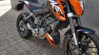 KTM Duke 125 - Sound