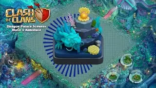 New lunar scenery! Water dragon scenery in Clash of Clans!
