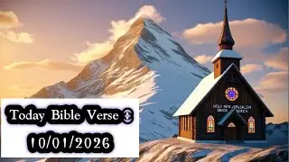 Today Bible Verse in English I Today Bible Verse I Today's Bible Verse I Bible Verse I 10.01.2026