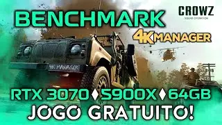 Crowz Benchmark RTX 3070 + 5900X + 64 GB