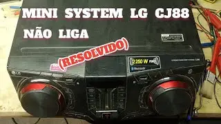 MINI SYSTEM LG   CJ88  N&Atilde;O LIGA