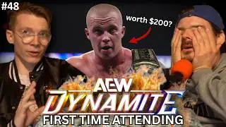 WE ATTENDED OUR FIRST AEW LIVE EVENT! | Pod-A-Mania (Ep 48)