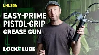 LockNLube Easy-Prime Pistol-Grip Grease Gun