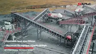 NFLG 300tph Modular Crushing and Screening Line
