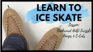 Learn How to Ice Skate: Backward Half Swizzle Pumps Lesson 23