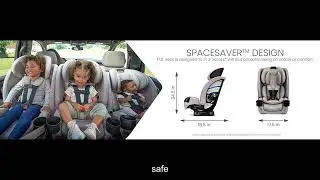 Revolutionize Your Childs Safety Journey: Britax One4Life Slim All-in-One Car Seat - 10 Years of Use