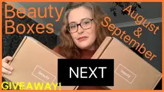 New Next Beauty Box Unboxing/ August & September 2020 Beauty Boxes