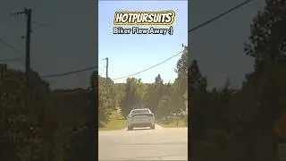 Motorcycle Pursuit Ends in Violent Impact &mdash; Trooper Gibbs Takes Action