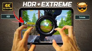 KING 👑 OF 60 FPS | iPad Mini 6 4k HDR Performance Test | iOS 26.1 | PUBG Mobile - BGMI