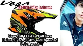 Vega Cliff CLF-LK-L Full Face Helmet Black- L Size || AB Eanded || @vegahelmets7598 || Ashish Kumar🔥