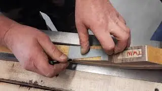 Herstellen einer beidseitigen Pfeilauflage: Twin beim traditionellen Bogenbau, Teil: 1 (von 3)