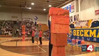 Seckman High School rallies around student battling leukemia with shoe drive fundraiser