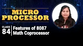Features of 8087 Math Coprocessor - 8087 Math Coprocessor - Microprocessor