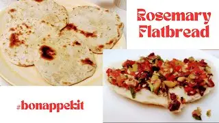Easy Rosemary Flatbread #flatbread