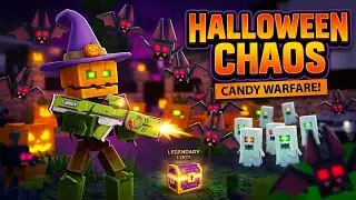 Halloween Chaos in Party Craft &ndash; Epic Halloween Creatures Shooting Madness!