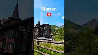 Beautiful Murren, Switzerland 🇨🇭 #shorts #switzerland #m&uuml;rren #murren #travel #swiss #swissalps