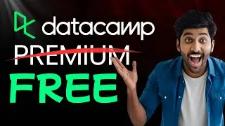 Премиум-курсы Datacamp теперь БЕСПЛАТНЫ 🤩 Ограниченное по времени предложение ⏰