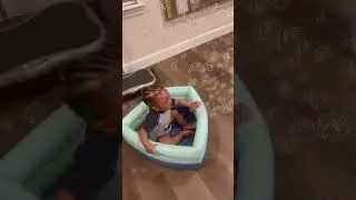 Bubble Attack! Brings Baby To Tears 😭  #bubblefail #viralvideo #viralvideo