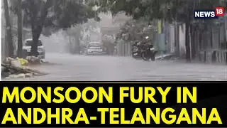 Monsoon Fury In Andhra Pradesh & Telangana: Over 100 Villages Got Submerged In Water | News18