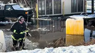 Aftermath Of Factory Street Fire In Derby, Connecticut