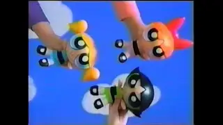Powerpuff Girls Super Hero Dolls (Trendmasters) TV Commercial - 2000