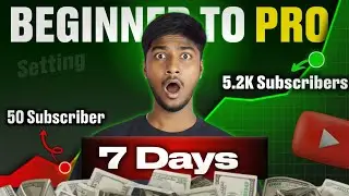 7 दिन में 5k+🔥SUBSCRIBER (Algorithm Hack)Setting 2025|How To increase Subscribers on Youtube Channel