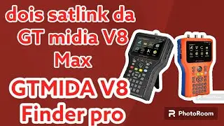 @pont@mento p@r@ o s@télite 70w com com GTMIDA V8 Max + GTMIDA V8 pro