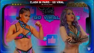 WWE 2K25 MYFACTION LIVE EVENTS CLASH IN PARIS - GO VIRAL WALKTHROUGH GAMEPLAY PART 177 NO COMMENTARY