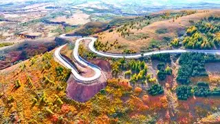 N China's ancient frontier drenched in autumn colors