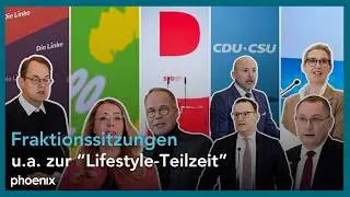 Fraktionssitzungen: Pressestatements von SPD, CDU/CSU, Grüne, Linke und AfD | 27.01.26