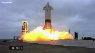 SpaceX Starship SN15 Flight Launch and Landing
