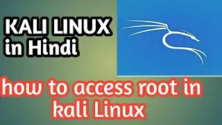 How to access root on kali Linux