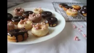 Doughnut maker: Baked mini doughnuts recipe