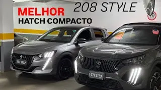 🔥Melhor Hacth Peugeot 208 Style 1.0 2024 l Teste de Longa Dura&ccedil;&atilde;o