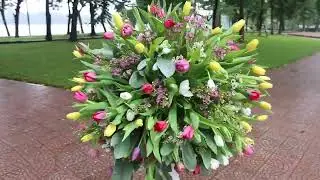 Tulip flower arrangement delivery Hanoi #floristhanoi #hanoiflorist #hanoiflowers #tulips