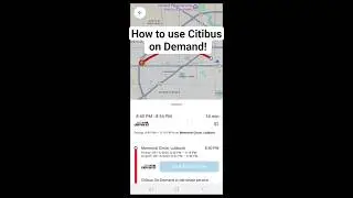 How to use Citibus on Demand: For international students
