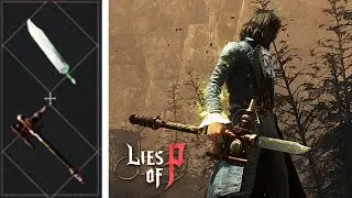 Tyrant Murderer's Dagger Blade + Booster Glaive Handle - Lies of P