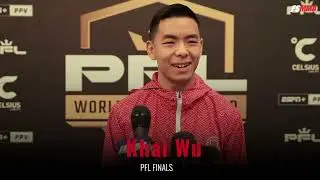 Khai Wu PFL Championships media day interview