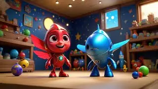 Two Toy Rockets Count to Ten + More Nursery Rhymes & Kids Songs
