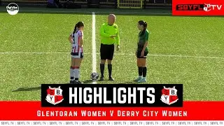 Glentoran Women v Derry City Women - Under 16/17 Girls Cup Final - April 2024
