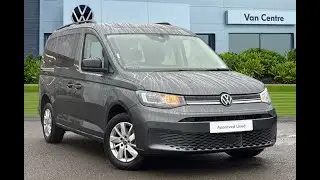 Approved Used Volkswagen Caddy Maxi 2.0 TDI Life DSG Euro 6 in Indium Grey Metallic - CX25LJN