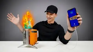 I Charged My iPhone with FIRE