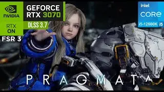 PRAGMATA DEMO [2K] Трассировка лучей - RTX 3070 | i5 12600K DDR5 | DLSS | Генерация кадров | Гейм...