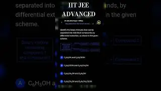 IITJEE advanced organic chemistry alcohol pyq2012 #jeepathshala #jeeachievers #jeewarriors  #goaljee