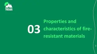 1.3. Properties and characteristics of fire resistant materials