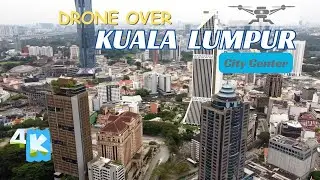 Malaysia 🇲🇾 | Drone over Kuala lumpur with soft, Soothing, relaxing and sleeping Music