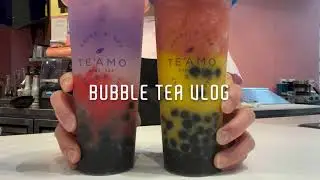 aesthetic bubble teas and desserts