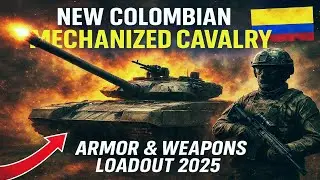 New Colombian Mechanized Cavalry &ndash; Armor & Weapons Loadout 2025 🚛⚔️ #colombia #usarmy  