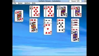 Solitaire Deluxe - Calculation [Windows 3.11 Longplay] (1995) Interplay