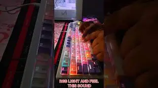 RGB Gaming mechanical keyboard 😍 #shorts #keyboard #youtubeshorts